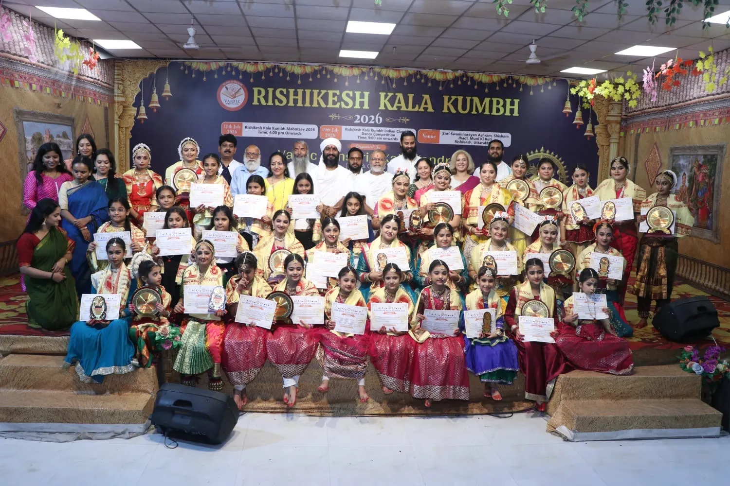 Kathak classical dance performance at Rishikesh Cultural Fest
